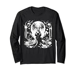 Wendigo Folklore Creature Cryptid Fantasy Monster Wendigo Long Sleeve T-Shirt