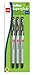 Cello Advanced Ink 1.0mm Ball Point Pens, Black, 3 Pack (Superglide 3 ct Black)