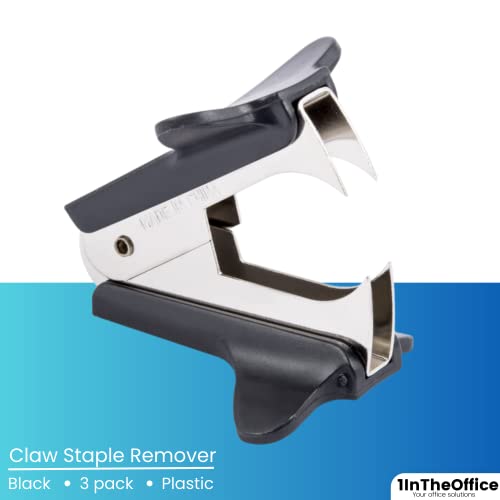 1Intheoffice Claw Staple Remover,"3 Pack" #TOP2