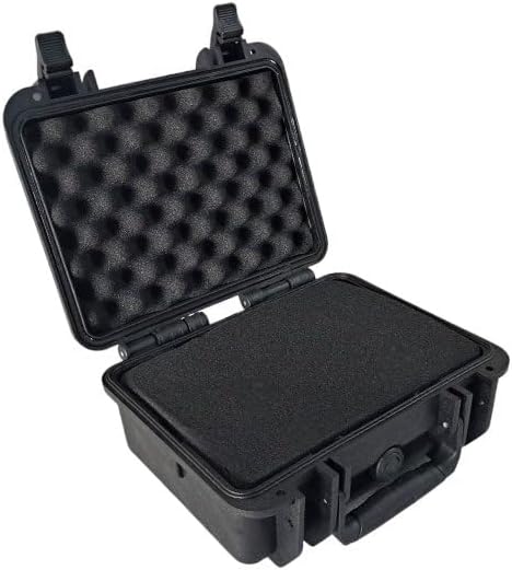 Heavy Duty Waterproof Protective Hard Shell Plastic Pelican case for Drones, Cameras & Accessories and Electronic Equipment�s Carry Case with Pick and Pluck, precut Cubed Foam (UW2812FM)