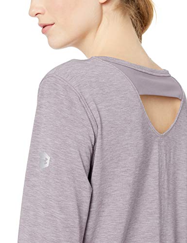 Under Armour Women's V2 Recovery Sleep Long Sleeve T-Shirt , Slate Purple (585)/Slate Purple , Medium