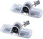 2 PCS Non-Fading Car Door LED Logo Projector Welcome Lamp Door Light Puddle lights Kit Compatible with Accessories 2003-2022 (2003–2012)