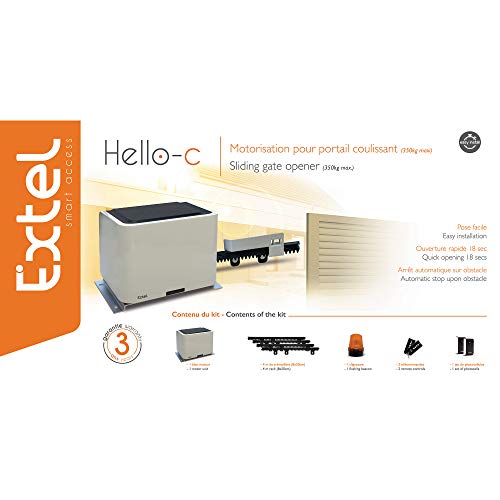 Extel 762407 Hello C motorizzazione scorrevole