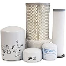 CFKIT Maintenance Filter Kit Compatible with Ditch-Witch JT920 w/Lister-Petter LPWT4 Turbo Diesel Eng.