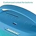 TXEsign Silicone Case for Bose SoundLink Color II Speaker, Travel Carrying Case with Stand & Handle (Sky Blue)