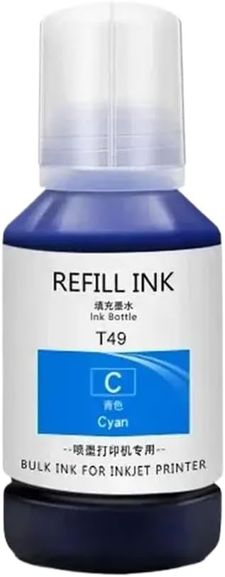 Sublimation Ink Compatible with F170 F570 F571 T3100x T3170 F100 F150 F500 F550 F560 F561 F160 F530 T49M H N L P 140ML(C)