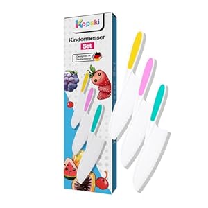 KOPSKI® 3-teiliges Kinder Küchenmesser-Set