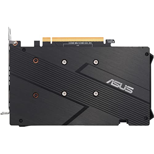 Image of ASUS Dual AMD Radeon RX 6400 4GB GDDR6 Gaming Graphics Card (AMD RDNA 2, PCIe 4.0, 4GB, pci e x16 GDDR6 Memory, HDMI 2.1, DisplayPort 1.4a, Axial-tech Fan Design, 0dB Technology)