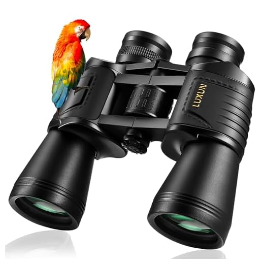 10 x 50 Binoculars for Adults Bird Watching, Powerful Low Night Vision Binoculars for Hunting, Concert, Sports and Opera