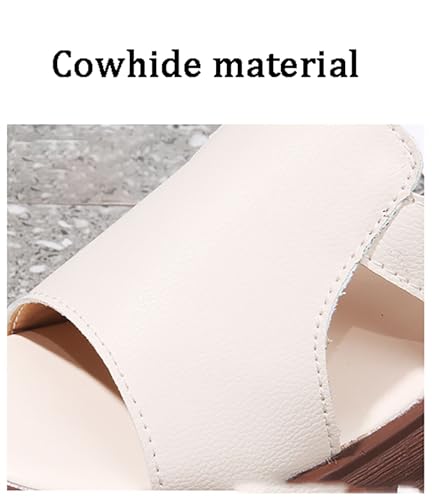 Women's Sandals Summer Beach Platform Wedge Sandals Comfortable Daily Commuting Work Shoes2