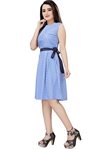 Image of AA Creation Women's Fit And Flare Knee Length Dress