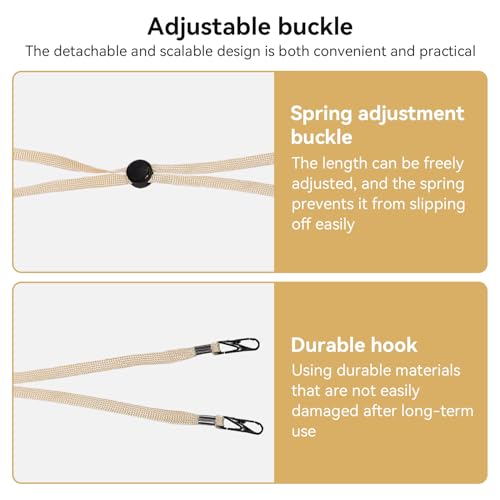 2 peças de corda à prova de vento para chapéu, alça de chapéu ajustável flexível removível à prova d