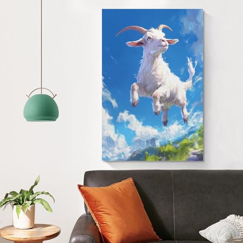 Impresiones lienzo de cabra con acabado artistico de 50x75cm 4