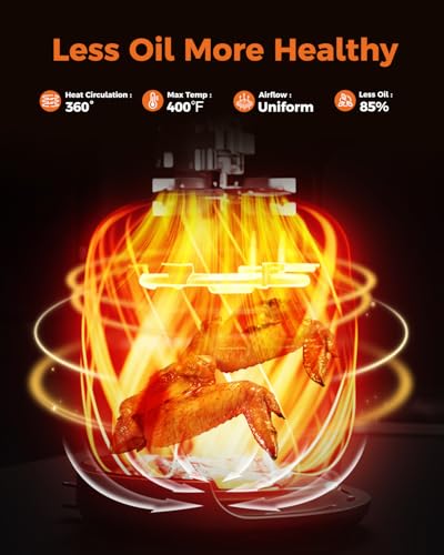 Small-Air-Fryer-21-QT-Mini-Airfryer-Adjustable-TimeTemp-Control-Ideal-for-1-2-People-Quick-Healthy-Meals-Snack-in-Minutes-Compact-Size-Space-Saving-with-Nonstick-Basket Small Air Fryer 21 QT Mini Airfryer Adjustable TimeTemp Control Ideal for 1 2 People Quick Healthy Meals Snack in Minutes Compact Size Space Saving with Nonstick Basket