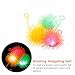 TOYMYTOY 5 stücke Leuchtende Kugel Ball Glühende Igel Elastizität Flash-Haar Ball Kinder Lustige Spielzeug (Gelegentliche Farbe)