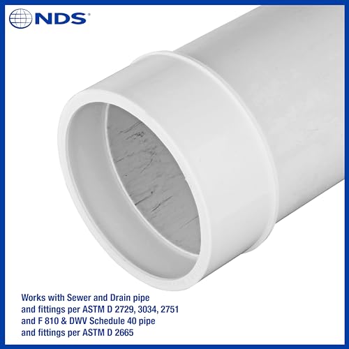 Cople de PVC de 4 pulgadas 12 Imagen adicional