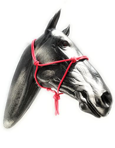 ARBO-INOX Cabestro de nudos sencillo sin cuerda guía oferta especial (plena luz cálida, rojo)