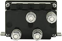 Vista 4 de Contactor de inversión ATO 100A DC, 2 polos, 24V, con dos contactos entrelazados, contactor de CC, 2NO y 2NC Formulario de contacto