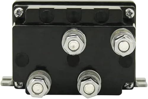 Miniatura 4 de ATO - Contactor de marcha atrás de 100 A CC, 2 polos, 24 V, con dos contactos entrelazados, contactor de CC, 2NO y 2 NC