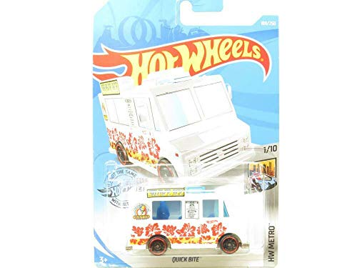 Hot Wheels 2019 Hw Metro Quick Bite, 189/250 White