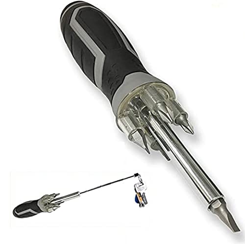 Light Driver LED Screwdriver with Drive Socket and 12