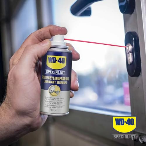 WD-40 Specialist Schließzylinderspray 100ml – Für Türschlösser & Schließzylinder | Löst schwergängige Schlösser… – Ansicht 2