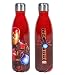 Produktbild H&H Ironman Thermosflasche für Jungen, Trinkflasche aus Edelstahl, dekoriert, 0,5 l, luftdicht, BPA-frei