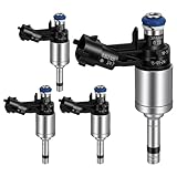 2012-2018 4Pcs Fuel Injectors Compatible for Ford Focus Edge Escape Explorer Fusion Taurus, for Lincoln MKC MKZ MKT, for Land Rover Discovery Sport LR2 Range Rover Evoque, 2.0L L4 Replace BB5Z9F593B