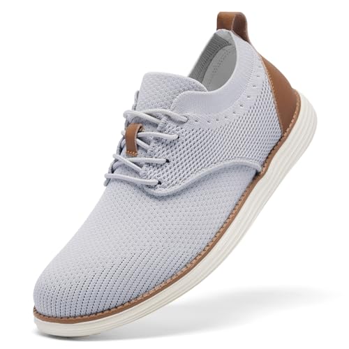SHULOOK Chaussures d'été respirantes pour homme - Chaussures de marche légères - Chaussures d'été - Loisirs - Chaussures d'affaires décontractées -...