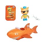 Octonauts 61106 Above & Beyond, Deluxe Toy Vehicle & Figure, Kwazii & Gup B Adventure Pack, Recreate Missions, 4 Piece Set