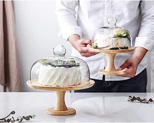 Support à gâteau en verre style restaurant occidental pour buffet et réception - 6