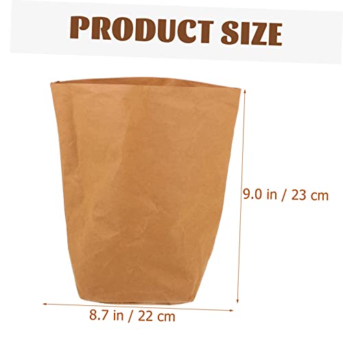 ORFOFE Saco De Papel Kraft De Frutas Bolsa Para Organizar Em Papel Kraft Saco De Armazenamento De Pr