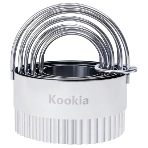 Biscuit Cutter Set with Arched Handle Cover