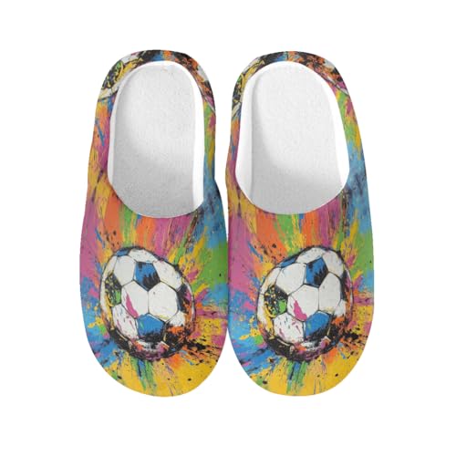 Chaussons antidérapants FußballHome contre les glissades sur carrelage