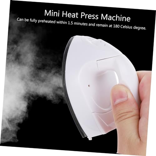 Alipis mini plancha de calor 110V para transferencia en tela miniatura 4