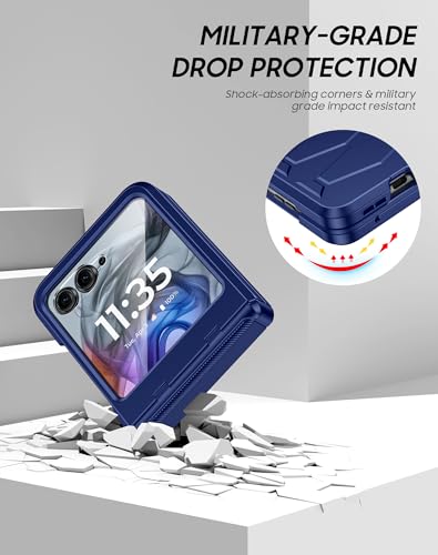 Coque Motorola Razr 2024 antichoc avec protection écran intégrée - 5