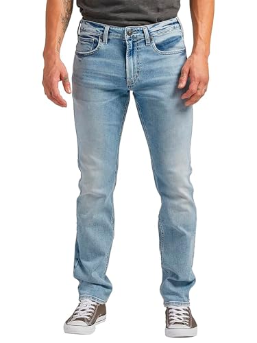 Silver Jeans Co. Men's Konrad Fit Slim Leg Jeans-Legacy