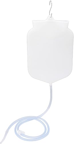 Kit de bolsa de enema de silicona, bolsa de enema transparente para enema de café, leche, enema de silicona, para todo tipo de enemas de