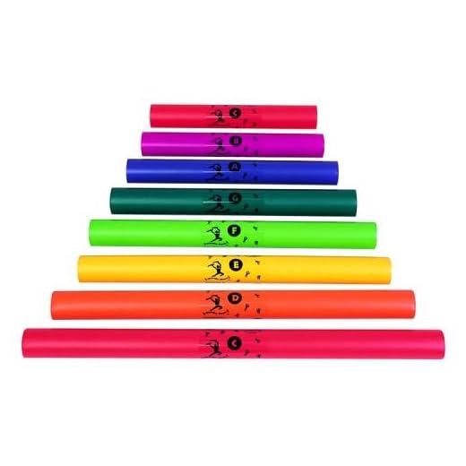 Music Treasures Co. BoomWhackers Percussion Tube Set (8 Note Set)
