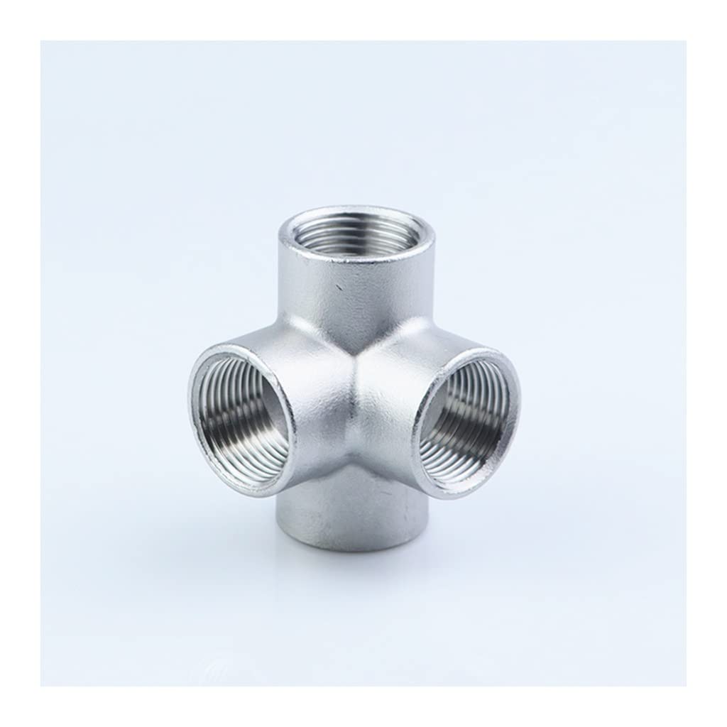 Cruces hembra BSP de 1 pulgada en acero inoxidable 304 para tuberías