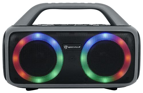 Buy Rockville RPB50 20W x RMS (40W Total) Portable Bluetooth