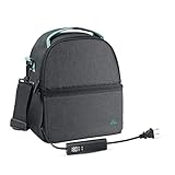 Sabotheat Smart Double Deck Portable Oven - 110W Portable Microwave with 6 Adjustable Heat Levels &...