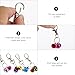 JOINPAYA Cat Bells 4Pcs Copper Pet Collar Bells with Keychain Pendant for Cat Training and Necklace Supplies Loud Jingle Sound Suitable for and Small Pets Random Color Random Color
