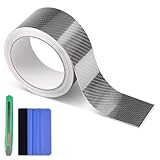Facile da installare: l'acquisto di un involucro interno in fibra di carbonio 6D include un set gratuito di strumenti, come una spatola in vinile in feltro e un coltello artigianale, per aiutarti a completare il processo di installazione più rapidamente. I passaggi di installazione sono semplici e facili da usare, dandoti la libertà fai da te