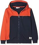  Mexx Jungen Kapuzenpullover, Mehrfarbig (Sky Captain/Paprika 318169), 116 (Herstellergröße: 110-116)