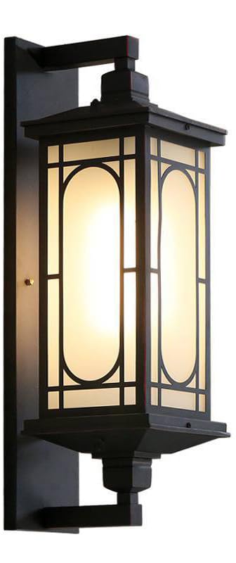 Luminaire mural rustique étanche avec appliques murales extérieures haut de gamme