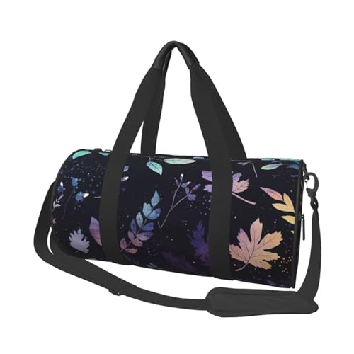 Sac de voyage en toile léopard pour le yoga et les escapades du week-end