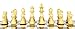 House of Chess - Golden Rosewood/Boxwood Chess Pieces Galaxy Staunton 3