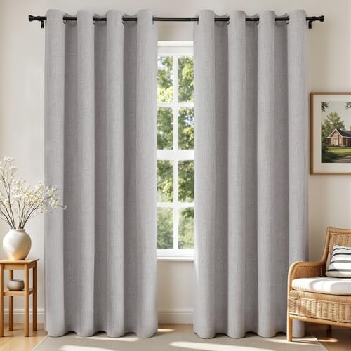 Joydeco Blackout Curtains 84 Inches 2 Panels