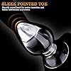 Extra Großer Buttplug Anal Plug,Analplug für Frauen Anfänger,Analplug für Männer,Analdilos Herren,mit Dildo Saugnapf,Anal Dildo Riesen Dildo Analplugs Analspielzeuge,Masturbator (S，10.5 * 4.5cm) #2